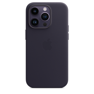 iPhone 14 Pro Leather Case with MagSafe - Ink