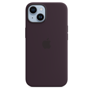 iPhone 14 Silicone Case with MagSafe - Elderberry
