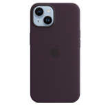 iPhone 14 Silicone Case with MagSafe - Elderberry