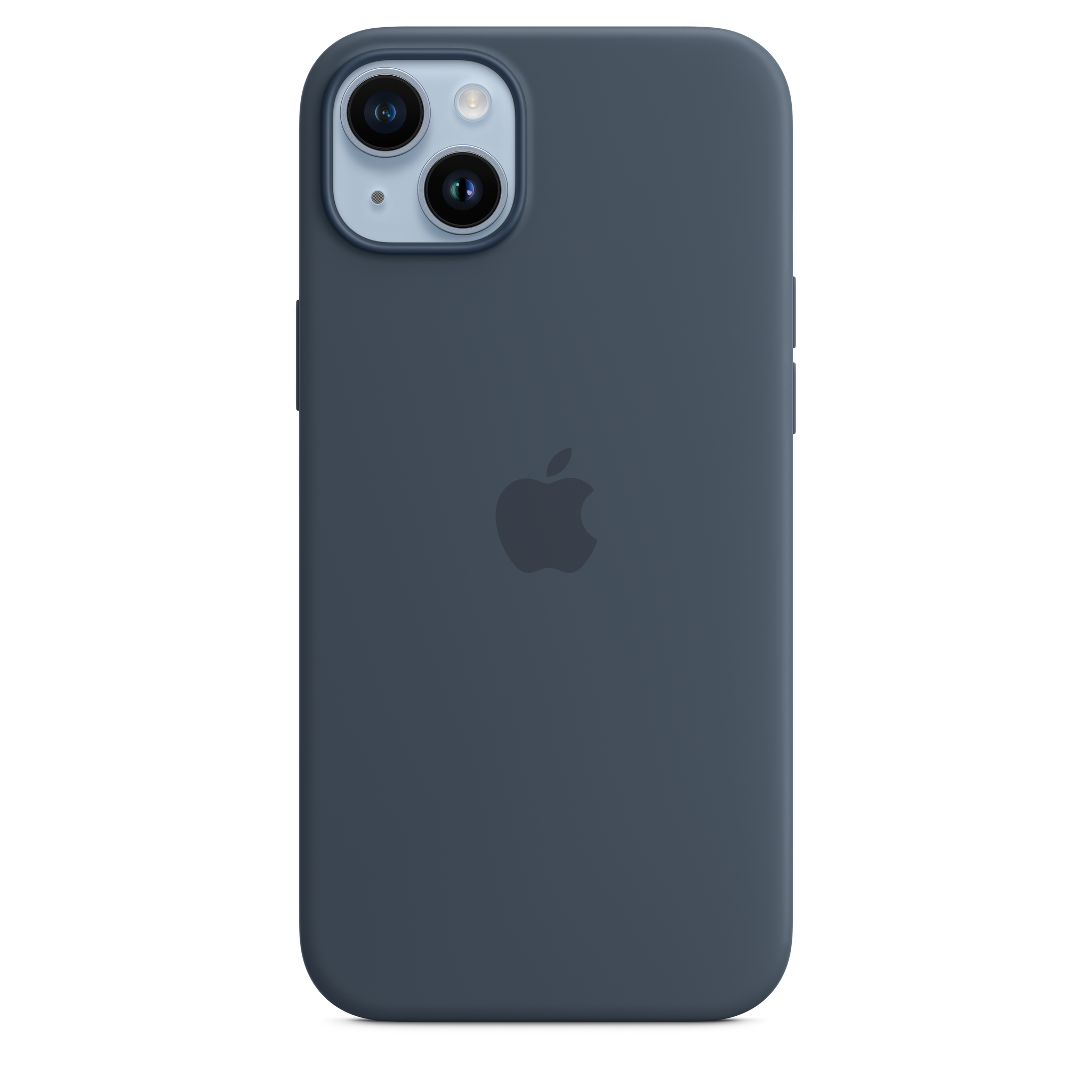 iPhone 14 Plus Silicone Case with MagSafe - Storm Blue
