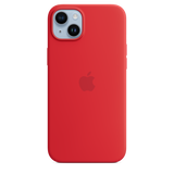 iPhone 14 Plus Silicone Case with MagSafe - (PRODUCT)RED