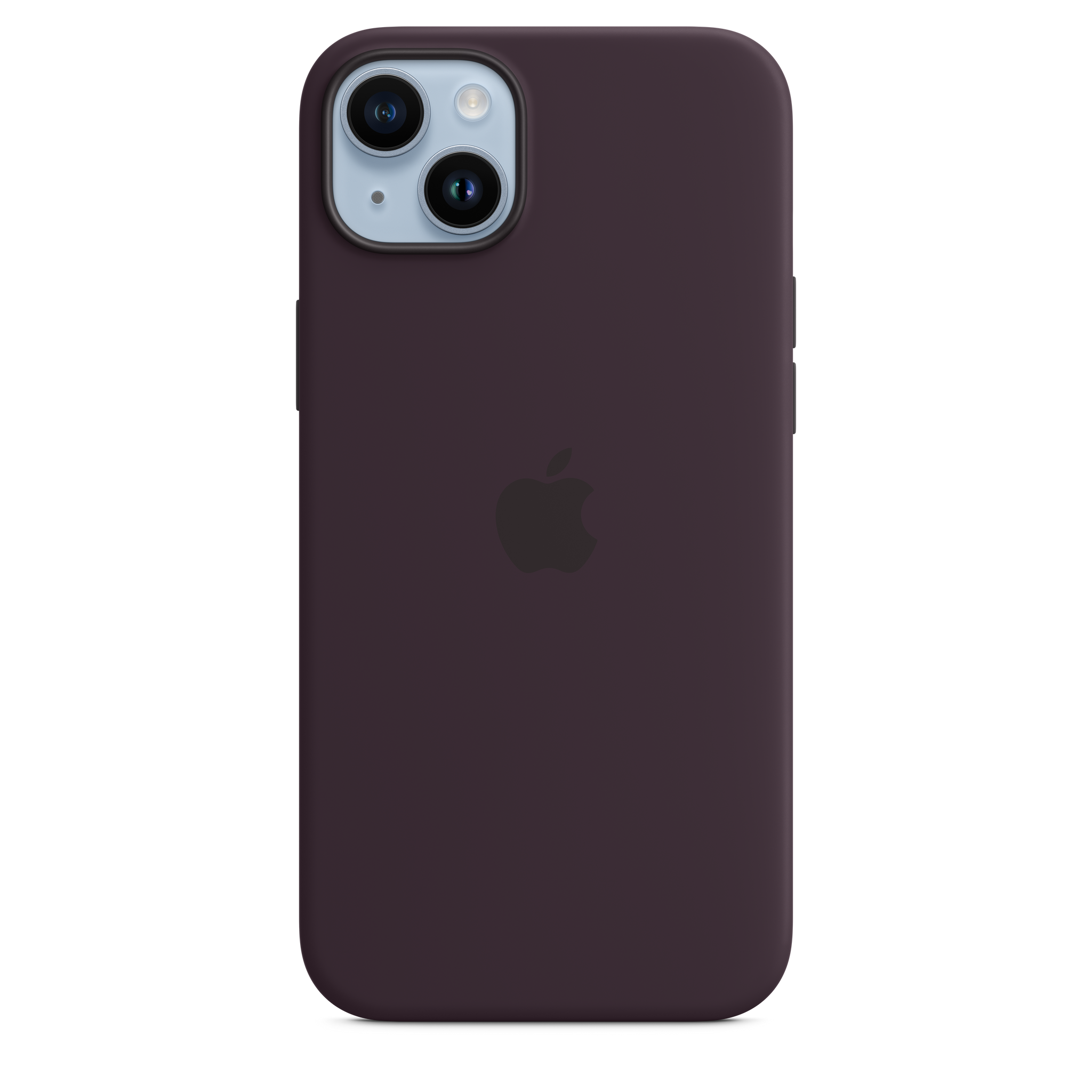 iPhone 14 Plus Silicone Case with MagSafe - Elderberry