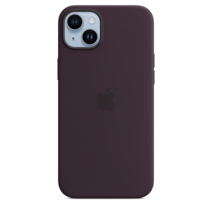 iPhone 14 Plus Silicone Case with MagSafe - Elderberry
