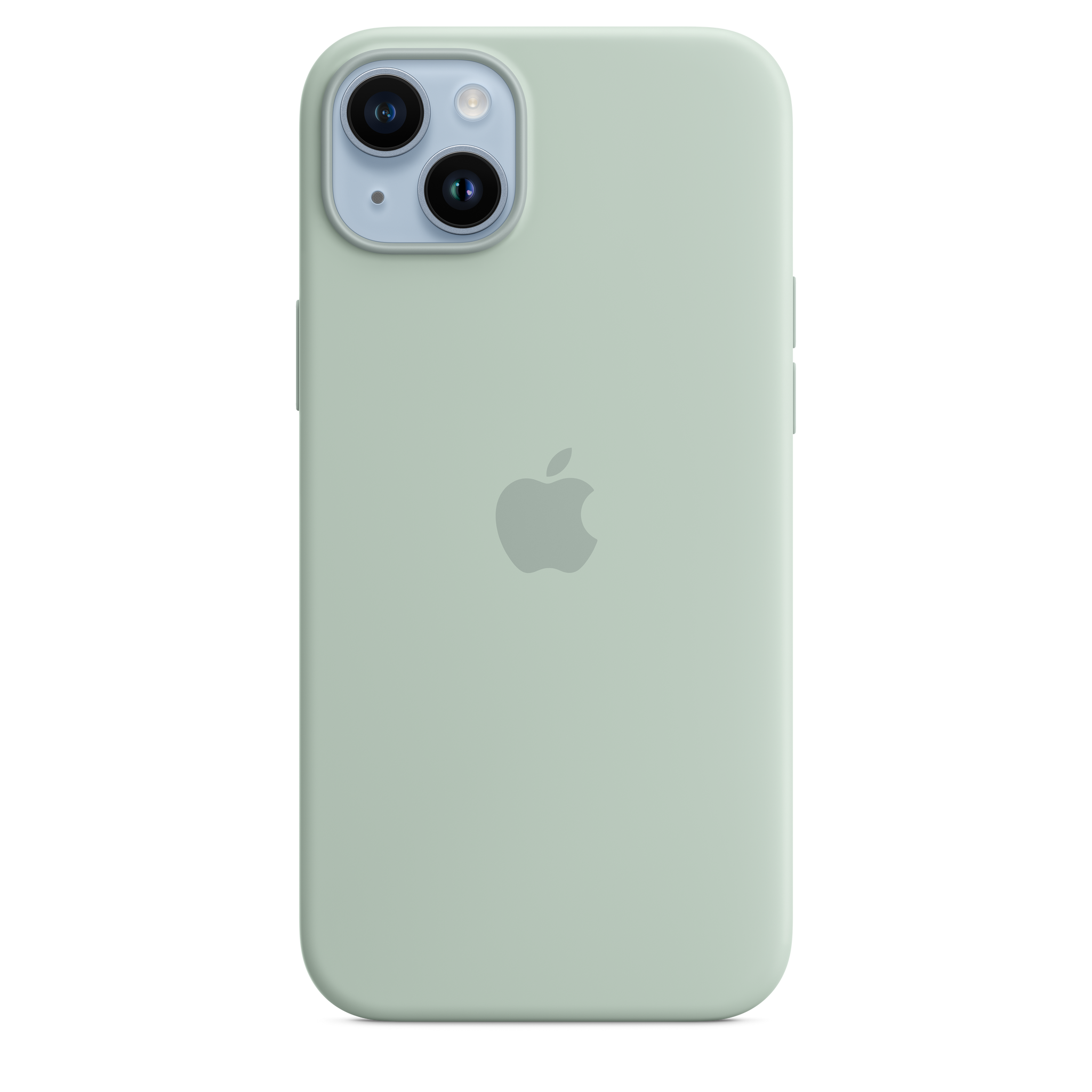 iPhone 14 Plus Silicone Case with MagSafe - Succulent