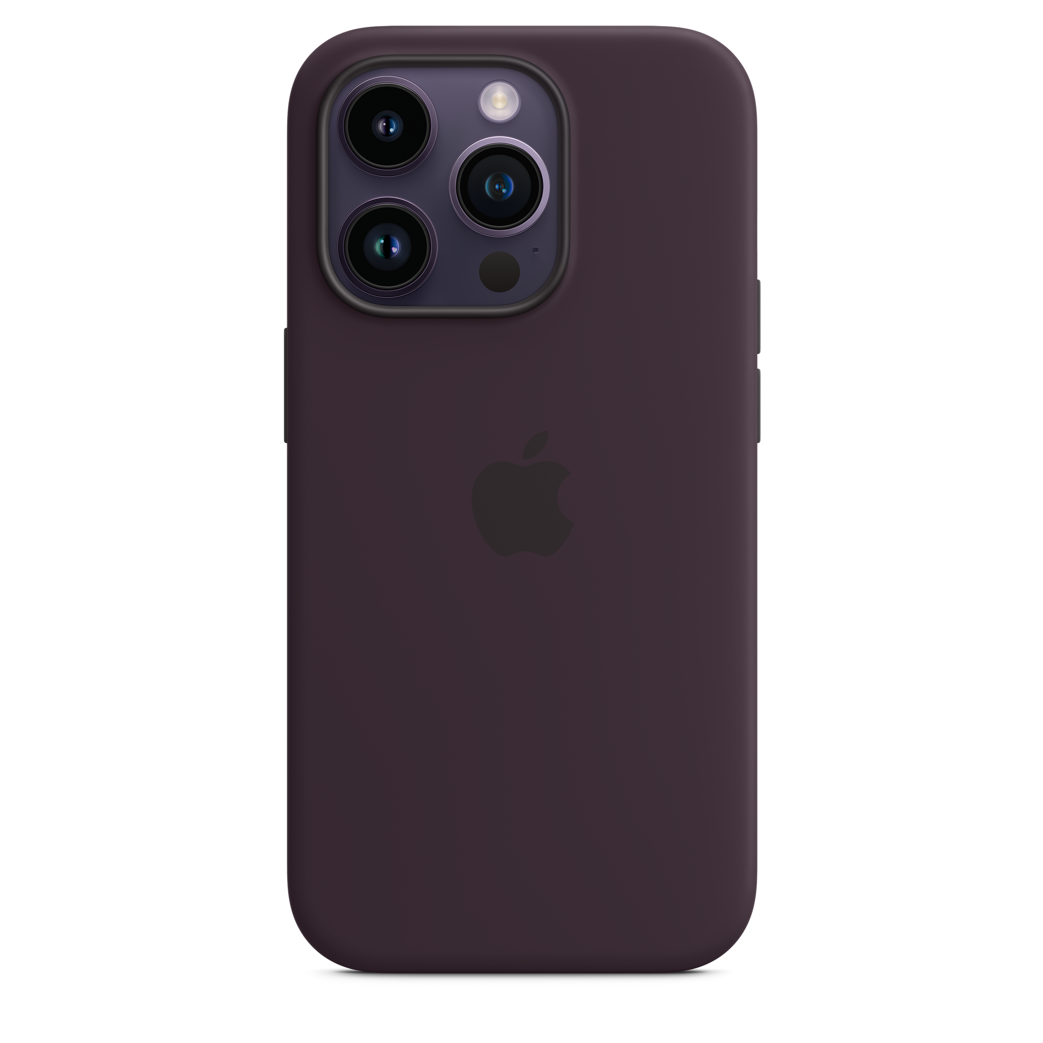 iPhone 14 Pro Silicone Case with MagSafe - Elderberry