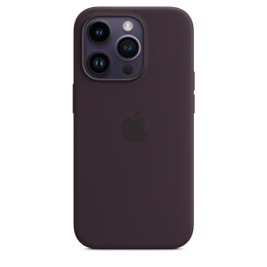 iPhone 14 Pro Silicone Case with MagSafe - Elderberry