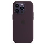 iPhone 14 Pro Silicone Case with MagSafe - Elderberry