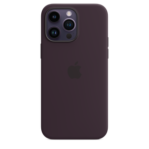 iPhone 14 Pro Max Silicone Case with MagSafe - Elderberry
