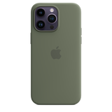 iPhone 14 Pro Max Silicone Case with MagSafe - Olive