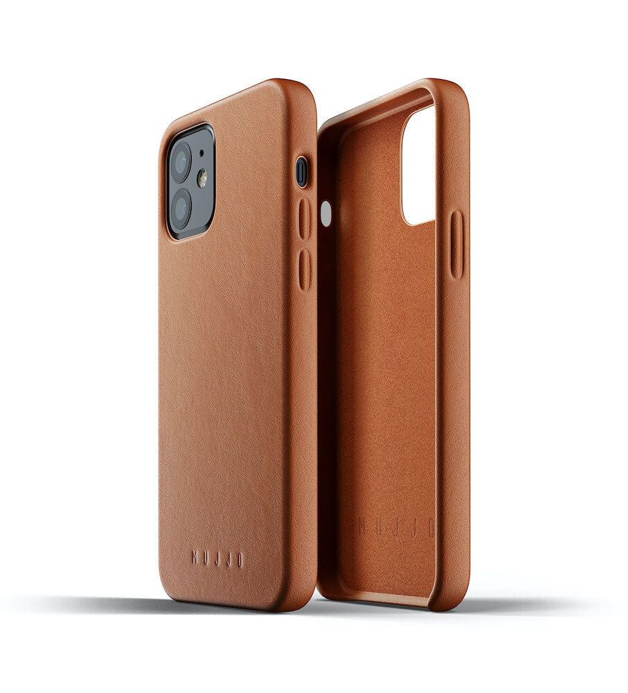 Mujjo Full Leather Case for iPhone 12 & 12 Pro