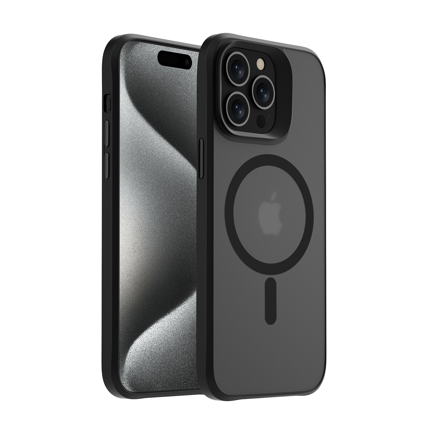 Pulse Newton Magsafe Case for iPhone 15-Black