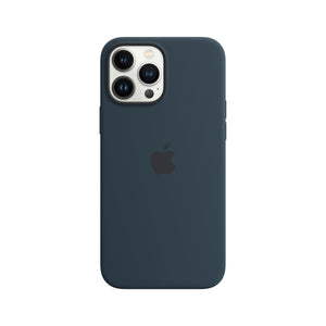 iPhone 13 Pro Max Silicone Case with MagSafe ‚Äì Abyss Blue