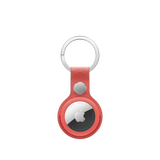 AirTag FineWoven Key Ring - Coral