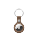 AirTag FineWoven Key Ring - Taupe