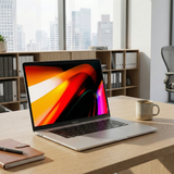 MacBook Pro A2141 2019 15 Inch Intel Core_i7_2.6GHz (9750H) 16GB DDR4 500GB SSD AMD Radeon_Pro_5300M 4GB GDDR6 SILVER ( Device No.:712 )