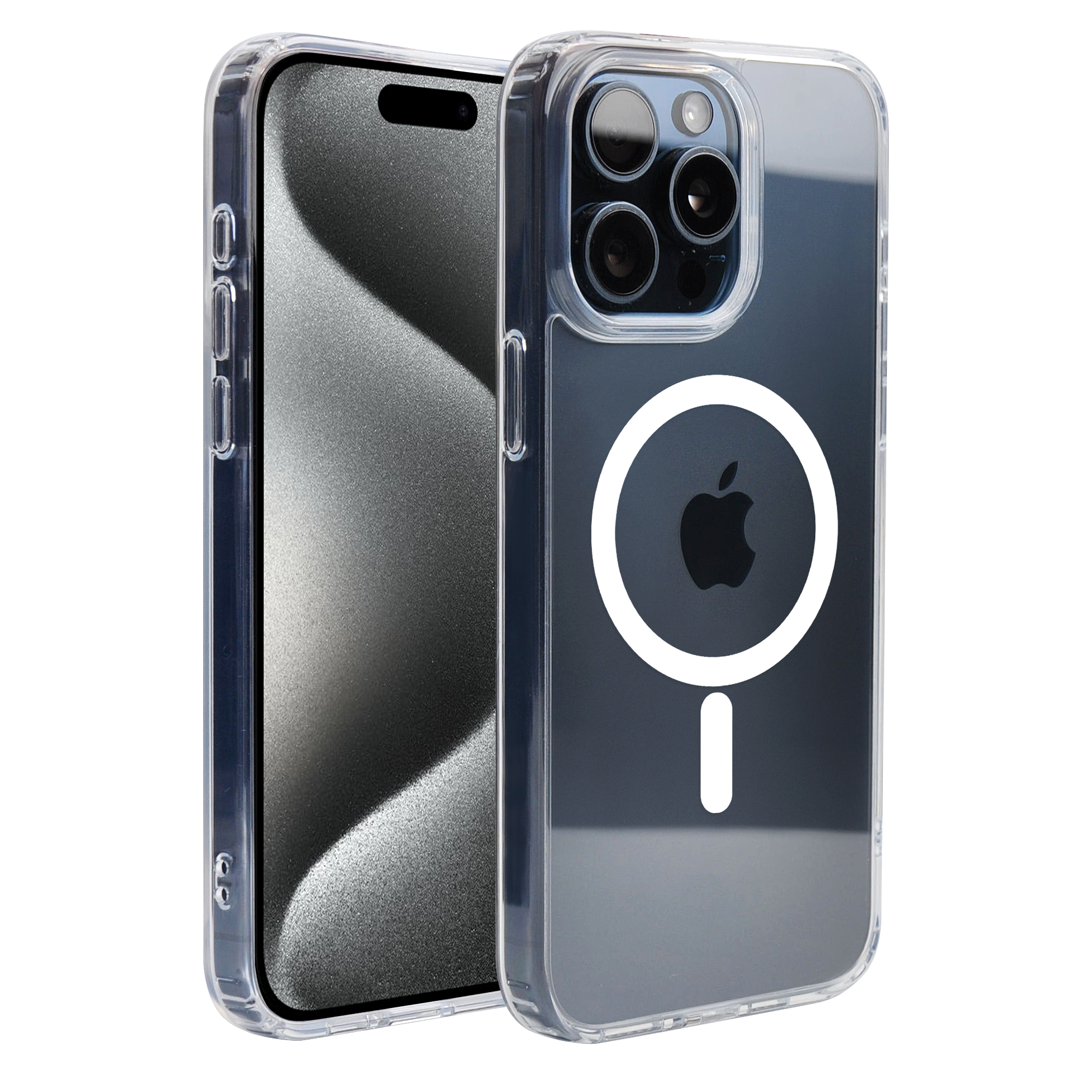 Pulse Clear Magsafe Case for iPhone 15-Clear