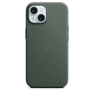 iPhone¬†15 FineWoven Case with MagSafe - Evergreen