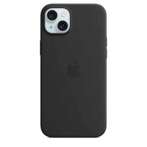 iPhone¬†15¬†Plus Silicone Case with MagSafe - Black