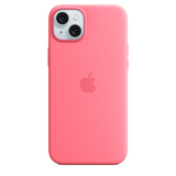 iPhone 15 Plus Silicone Case with MagSafe - Pink