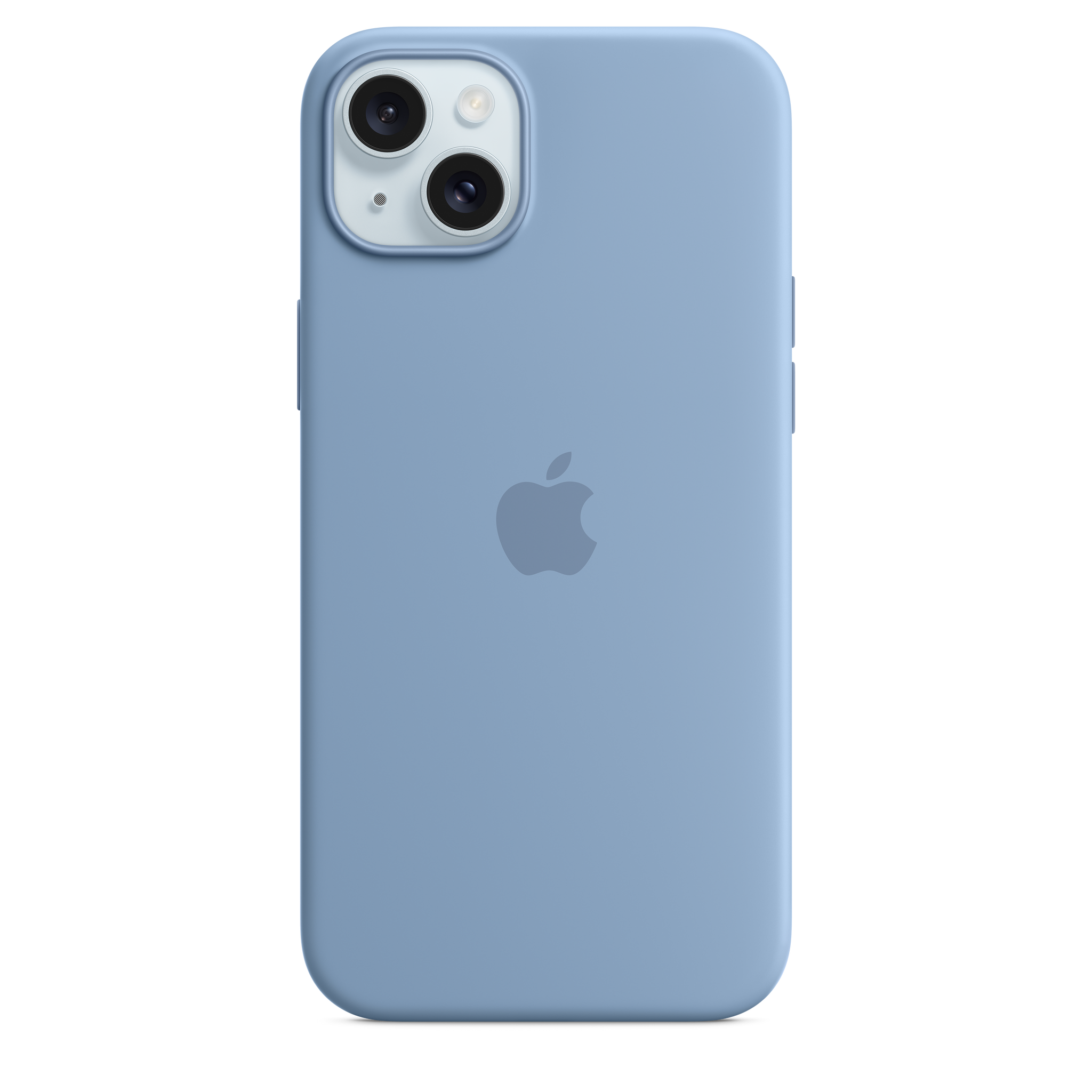 iPhone¬†15¬†Plus Silicone Case with MagSafe - Winter¬†Blue