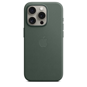 iPhone¬†15¬†Pro FineWoven Case with MagSafe - Evergreen