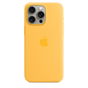 iPhone 15 Pro Max Silicone Case with MagSafe - Sunshine