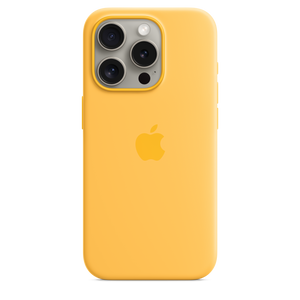 iPhone 15 Pro Silicone Case with MagSafe - Sunshine