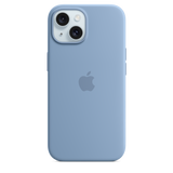 iPhone¬†15 Silicone Case with MagSafe - Winter¬†Blue
