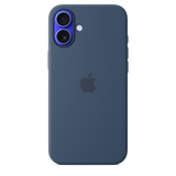 iPhone 16 Plus Silicone Case with MagSafe - Denim