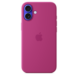 iPhone 16 Plus Silicone Case with MagSafe - Fuchsia