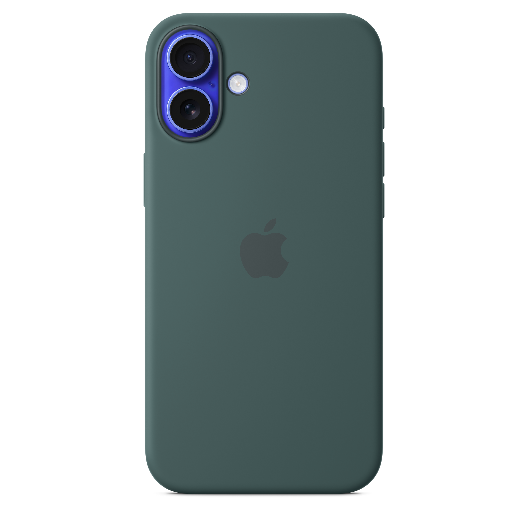 iPhone 16 Plus Silicone Case with MagSafe - Lake Green