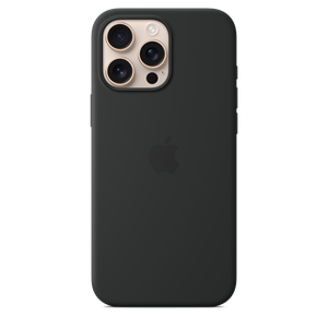 iPhone 16 Pro Max Silicone Case with MagSafe - Black