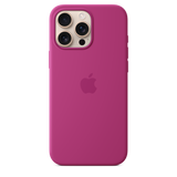 iPhone 16 Pro Max Silicone Case with MagSafe - Fuchsia