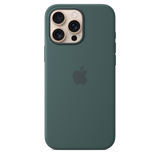 iPhone 16 Pro Max Silicone Case with MagSafe - Lake Green