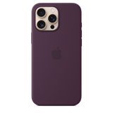 iPhone 16 Pro Max Silicone Case with MagSafe - Plum