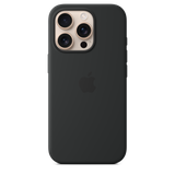 iPhone 16 Pro Silicone Case with MagSafe - Black
