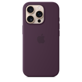 iPhone 16 Pro Silicone Case with MagSafe - Plum
