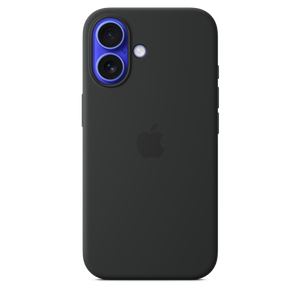 iPhone 16 Silicone Case with MagSafe - Black