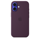 iPhone 16 Silicone Case with MagSafe - Plum